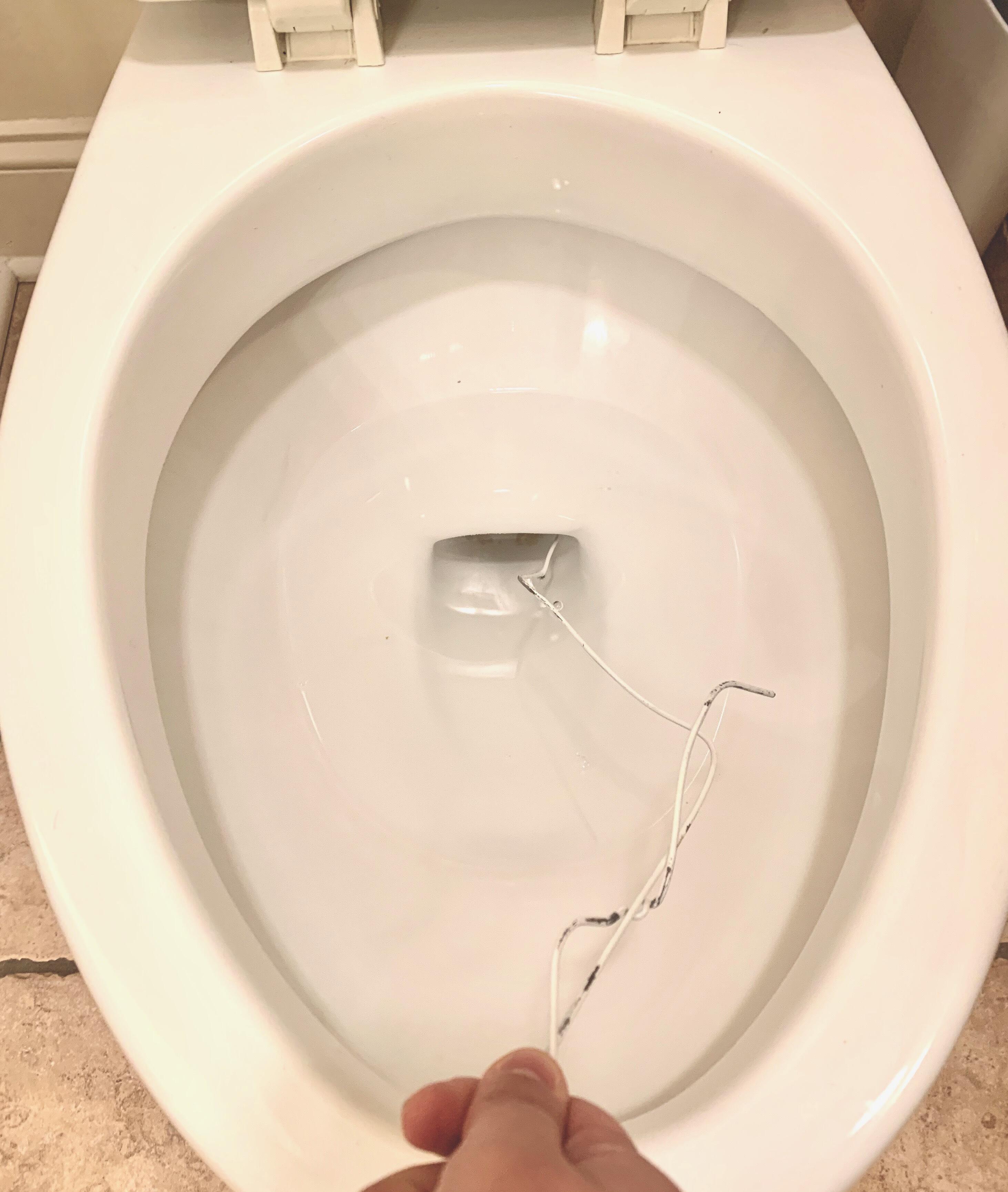 How to unclog a toilet without a plunger because, really 